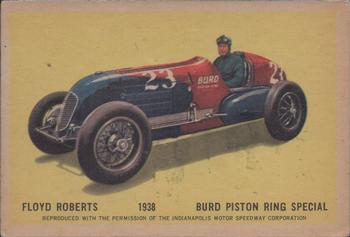 1960 Parkhurst Hawes Wax Indianapolis Speedway Winners (V338-2) #26 Floyd Roberts Front