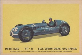 1960 Parkhurst Hawes Wax Indianapolis Speedway Winners (V338-2) #31 Mauri Rose Front