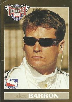 2002 Indianapolis 500 #NNO Alex Barron Front