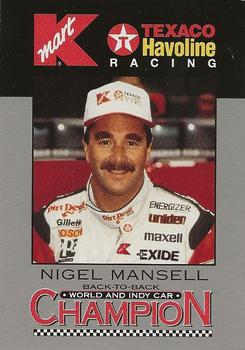 1994 Kmart #NNO Nigel Mansell Front
