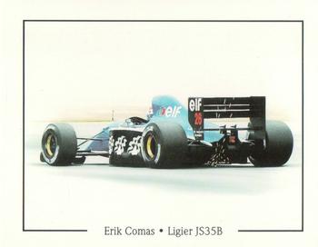 1992 Limited Appeal Formula One 91 #10 Erik Comas Front