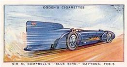 1931 Ogden's Motor Races #1 Sir Malcolm Campbell Front