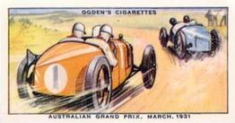 1931 Ogden's Motor Races #5 Australian Grand Prix Front