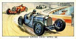 1931 Ogden's Motor Races #7 Monaco Grand Prix Front