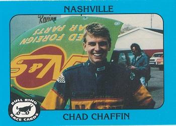 1992 Bull Ring #10 Chad Chaffin Front
