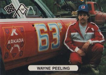 1993 Corter Clinton County & Selinsgrove Speedway #27 Wayne Peeling Front