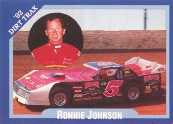 1992 Volunteer Racing Dirt Trax #14 Ronnie Johnson Front