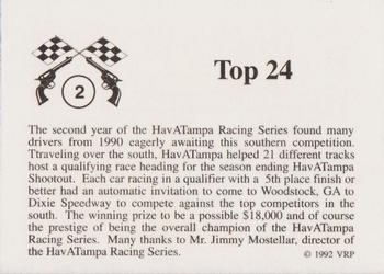 1991 Volunteer Racing Hav-A-Tampa #2 Top 24 Drivers Back