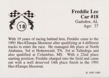 1991 Volunteer Racing Hav-A-Tampa #18 Freddie Lee's Car Back