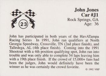 1991 Volunteer Racing Hav-A-Tampa #23 John Jones Back
