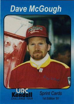1991 K & W URC Sprints #12 Dave McGough Front
