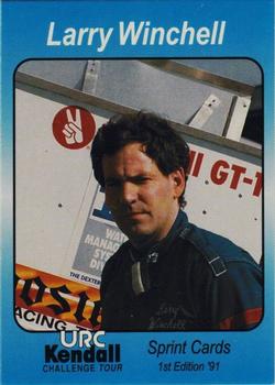 1991 K & W URC Sprints #38 Larry Winchell Front