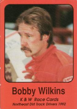 1992 K & W Dirt Track #13 Bobby Wilkins Front