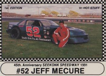 1991 Langenberg Hot Stuff Seekonk Speedway #18 Jeff Mecure Front