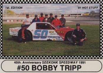 1991 Langenberg Hot Stuff Seekonk Speedway #23 Bobby Tripp Front
