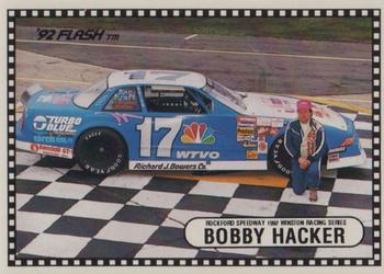 1992 Langenberg Flash Rockford Speedway #NNO Bobby Hacker Front