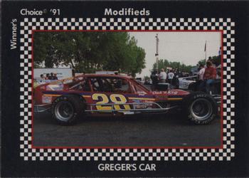 1991 Winner's Choice Modifieds  #46 Stan Greger's Car Front