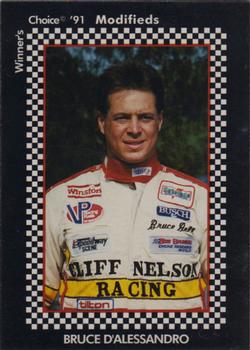 1991 Winner's Choice Modifieds  #51 Bruce D'Alessandro Front