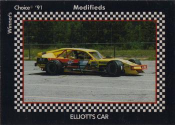 1991 Winner's Choice Modifieds  #62 Willie Elliott's Car Front