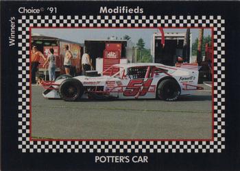 1991 Winner's Choice Modifieds  #83 Bob Potter's Car Front