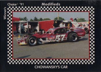 1991 Winner's Choice Modifieds  #87 Steve Chowansky's Car Front