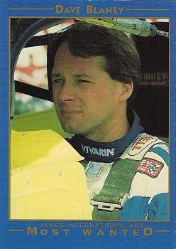 1993 World of Outlaws Most Wanted #1 Dave Blaney Front