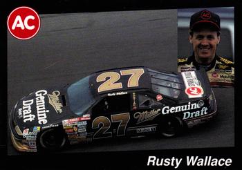 1990 AC Racing Proven Winners #1 Rusty Wallace Front