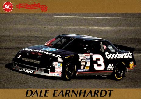 1993 AC Racing Foldouts #NNO Dale Earnhardt Front
