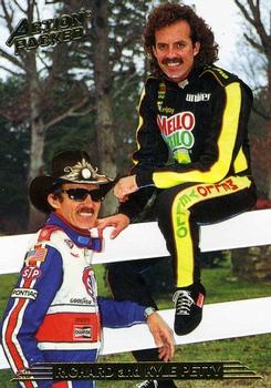 1992-93 Action Packed Richard Petty #RP3 Richard Petty / Kyle Petty Front