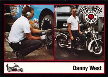 1992 Eagle Productions Bikers of the Racing Scene #23 Danny West Front