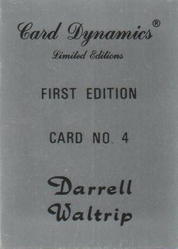 1992 Card Dynamics Darrell Waltrip #4 Darrell Waltrip Back