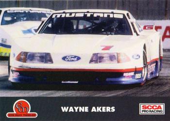 1992 Erin Maxx Trans-Am #1 Wayne Akers' Car Front