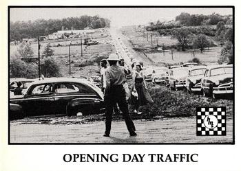 1991 Hickory Motor Speedway 40th Anniversary Set #1 Opening Day Traffic Front