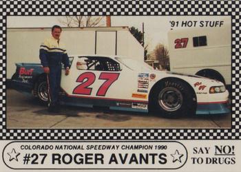 1991 Langenberg Hot Stuff Stock Car Champions #25 Roger Avants Front