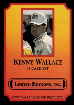 1992 Limited Editions Kenny Wallace #1 Kenny Wallace Front