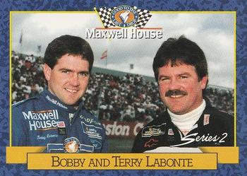 1993 Maxwell House #16 Bobby Labonte / Terry Labonte Front