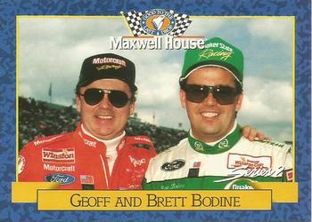 1993 Maxwell House #20 Geoff Bodine / Brett Bodine Front
