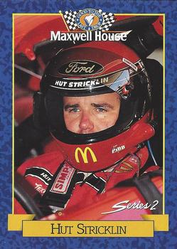 1993 Maxwell House #27 Hut Stricklin Front