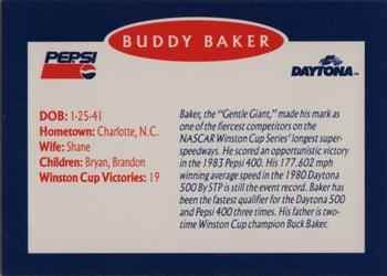 1993 Pepsi 400 Victory Lane #NNO Buddy Baker Back