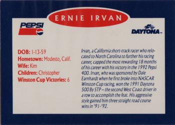 1993 Pepsi 400 Victory Lane #NNO Ernie Irvan Back