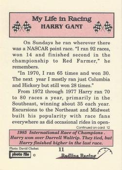 1992 Redline Racing My Life in Racing Harry Gant #11 Winning the IROC championship Back