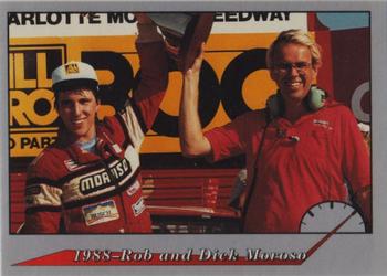 1992 Redline Racing My Life in Racing Rob Moroso #13 1988-Rob and Dick Moroso Front