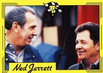 1991 K & M Sports Legends Ned Jarrett #NJ28 Ned Jarrett / Barney Hall Front