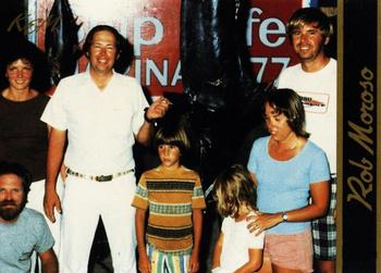 1991 K & M Sports Legends Rob Moroso #RM9 Rob Moroso and family Front