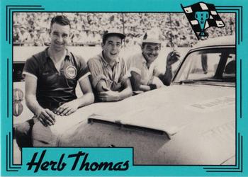 1991 K & M Sports Legends Herb Thomas #HT21 Herb Thomas Front
