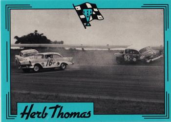 1991 K & M Sports Legends Herb Thomas #HT27 Herb Thomas / Tiny Lund Front