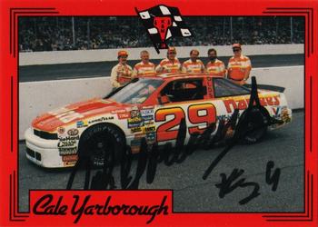 1991 K & M Sports Legends Cale Yarborough #CY28 Cale Yarborough Front