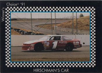 1991 Winner's Choice New England #3 Tony Hirschman's Car Front