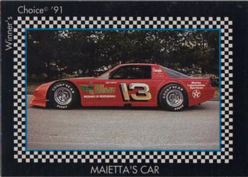 1991 Winner's Choice New England #42 Mike Maietta's Car Front