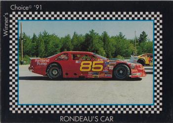 1991 Winner's Choice New England #52 Pete Rondeau's Car Front
